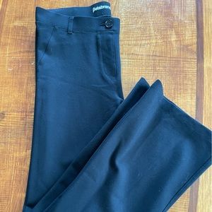 Betabrand, Yoga Dress Pants, Flare, Size Large, Black
